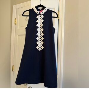 NWT Lilly Pulitzer Callista Shift dress True Navy Size Medium